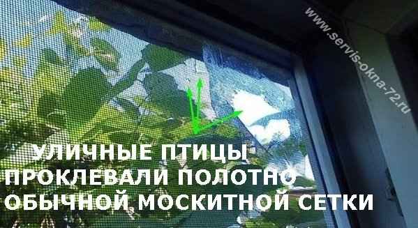 Антиклюв усиленная москитная сетка Тюмень